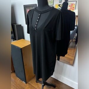 Rock & Roll t-shirt dress. Size L.